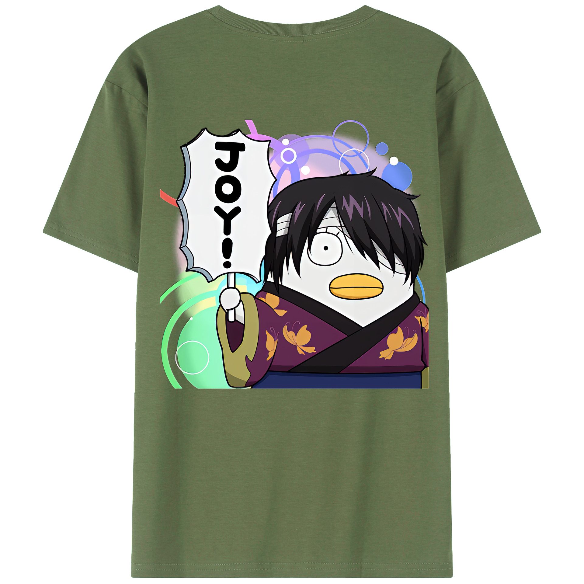 （画像用） ぎんたま 坂田銀時（さかたぎんとき） 神楽 志村新八（しむら しんぱち） GINTAMA Sakata Gintoki Kagura Shimura Shinpachi 綿100％ メンズ半袖Tシャツ（バックプリント） 通気性